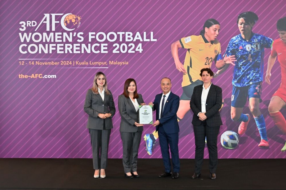 Vietnam honoured at AFC Women’s Football Conference